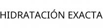 HIDRATACIÓN EXACTA