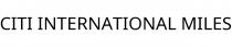 CITI INTERNATIONAL MILES