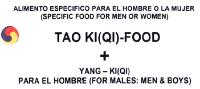 TAO KI(QI)-FOOD + YANG - KI(QI)