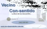 VECINO CON-SENTIDO