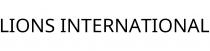 LIONS INTERNATIONAL