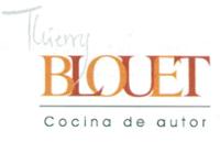 THIERRY BLOUET COCINA DE AUTOR