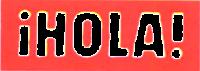 ¡HOLA!