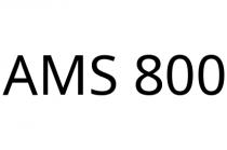 AMS 800