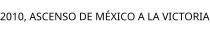 2010; ASCENSO DE MÉXICO A LA VICTORIA