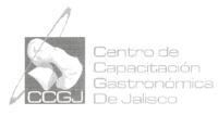 CCGJ CENTRO DE CAPACITACION GASTRONOMICA DE JALISCO