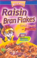 BEST CHOICE RAISIN BRAN FLAKES