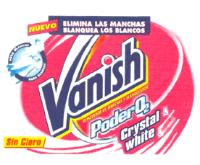 VANISH PODER O2 CRYSTAL WHITE