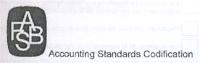 FASB ACCOUNTING STANDARDS CODIFICATION