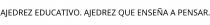 AJEDREZ EDUCATIVO. AJEDREZ QUE ENSEÑA A PENSAR.