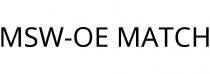 MSW-OE MATCH