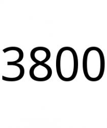 3800