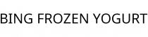 BING FROZEN YOGURT