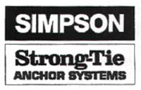 SIMPSON STRONG-TIE ANCHOR SYSTEMS