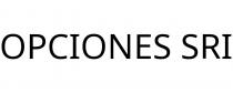 OPCIONES SRI