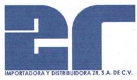 IMPORTADORA Y DISTRIBUIDORA ZR; S.A. DE C.V.