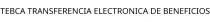 TEBCA TRANSFERENCIA ELECTRONICA DE BENEFICIOS