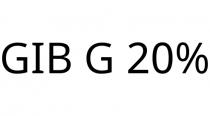 GIB G 20%