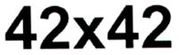 42X42