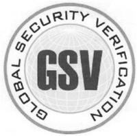 GSV GLOBAL SECURITY VERIFICATION