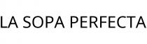 LA SOPA PERFECTA