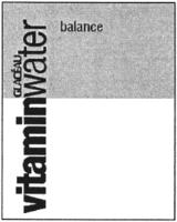 GLACÉAU VITAMINWATER BALANCE