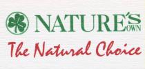 NATURE'S OWN The Natural Choice