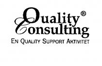Quality Consulting EN QUALITY SUPPORT AKTIVITET