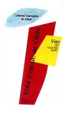 Viña Gracia, de Chile Cabernet Sauvignon de Alhué
