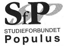 SfP STUDIEFORBUNDET Populus