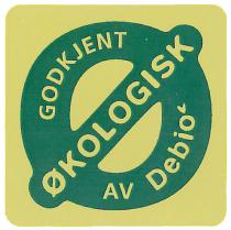 GODKJENT ØKOLOGISK AV Debio