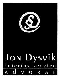 Jon Dysvik intertax service Advokat