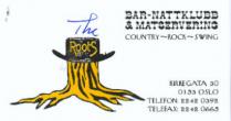The RootS BAR-NATTKLUBB & MATSERVERING COUNTRY-ROCK-SWING