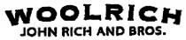 WOOLRICH JOHN RICH AND BROS.
