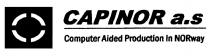 CAPINOR a.s Computer Aided Production In NORway