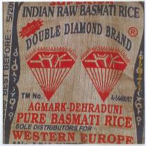 INDIAN RAW BASMATI RICE DOUBLE DIAMOND BRAND