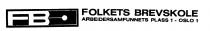 FB FOLKETS BREVSKOLE