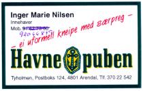 Havne puben - ei uformell kneipe med særpreg -
