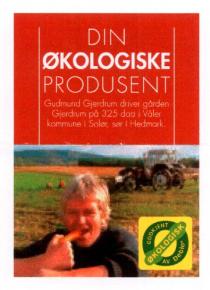 Din Økologiske produsent ØKOLOGISK GODKJENT AV Debio