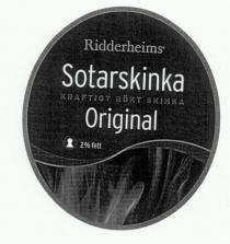 Ridderheims Sotarskinka Orginal