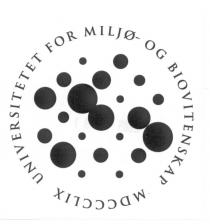 UNIVERSITETET FOR MILJØ- OG BIOVITENSKAP MDCCCLIX