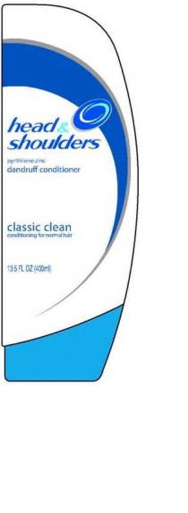 head & shoulders classic clean