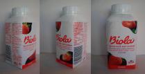 Biola Syrnet melk med Jordbær