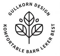 GULLKORN DESIGN KOMFORTABLE BARN LEKER BEST