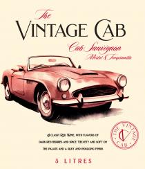The Vintage Cab Cab Sauvignon, Merlot & Tempranillo
