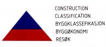 CONSTRUCTION CLASSIFICATION BYGGEKLASSEFIKASJON BYGGEØKONOMI RESØK