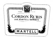 CORDON RUBIS J & F MARTELL RESERVE MARTELL