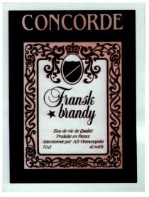 CONCORDE Fransk brandy
