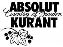 ABSOLUT KURANT Country of Sweden