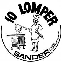 10 LOMPER SANDER LEFSE- OG LOMPEBAKERI